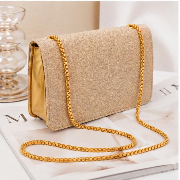 Glitter Evening Clutch Bag