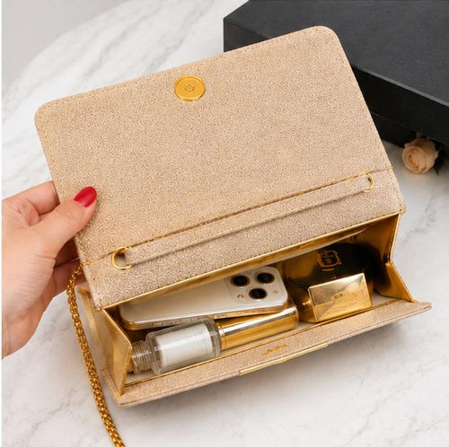 Glitter Evening Clutch Bag
