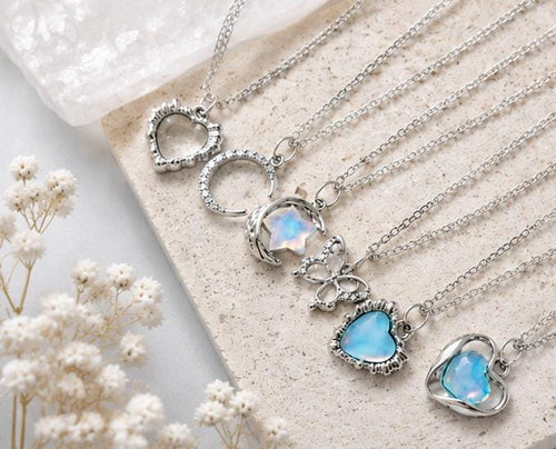 Celestial Charm Pendant Necklace Collection